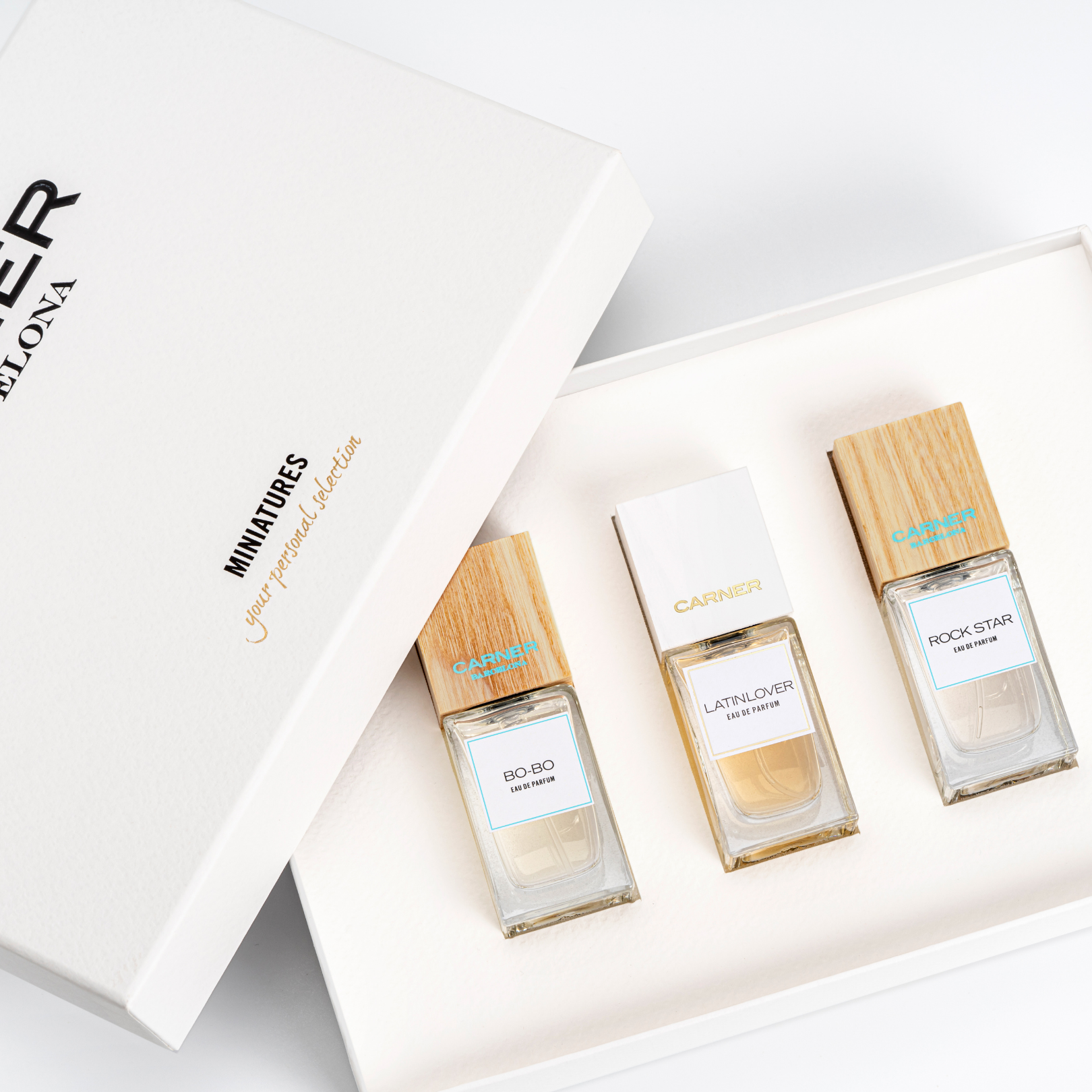 Carner Barcelona Miniature Set Parfum 3x15ml personalisiert