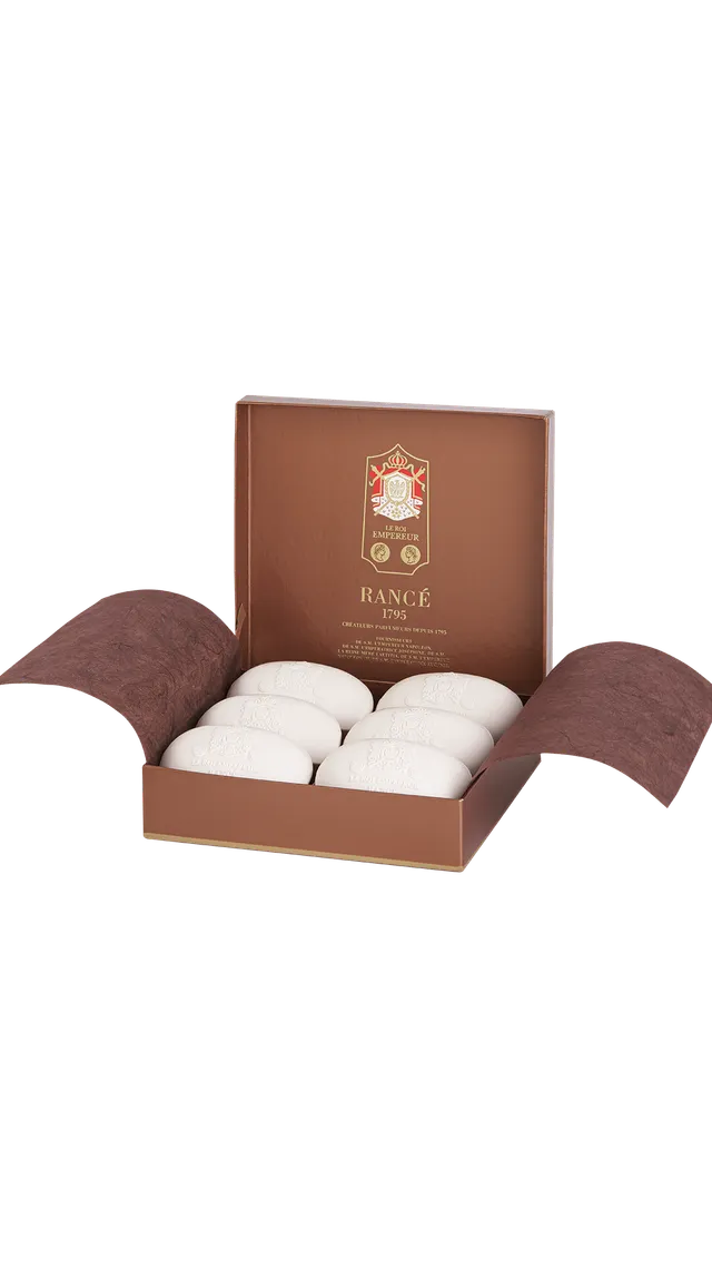 Rancé Le Roi Empereur Coffret 6 Savons Seife 6x100g Würzig