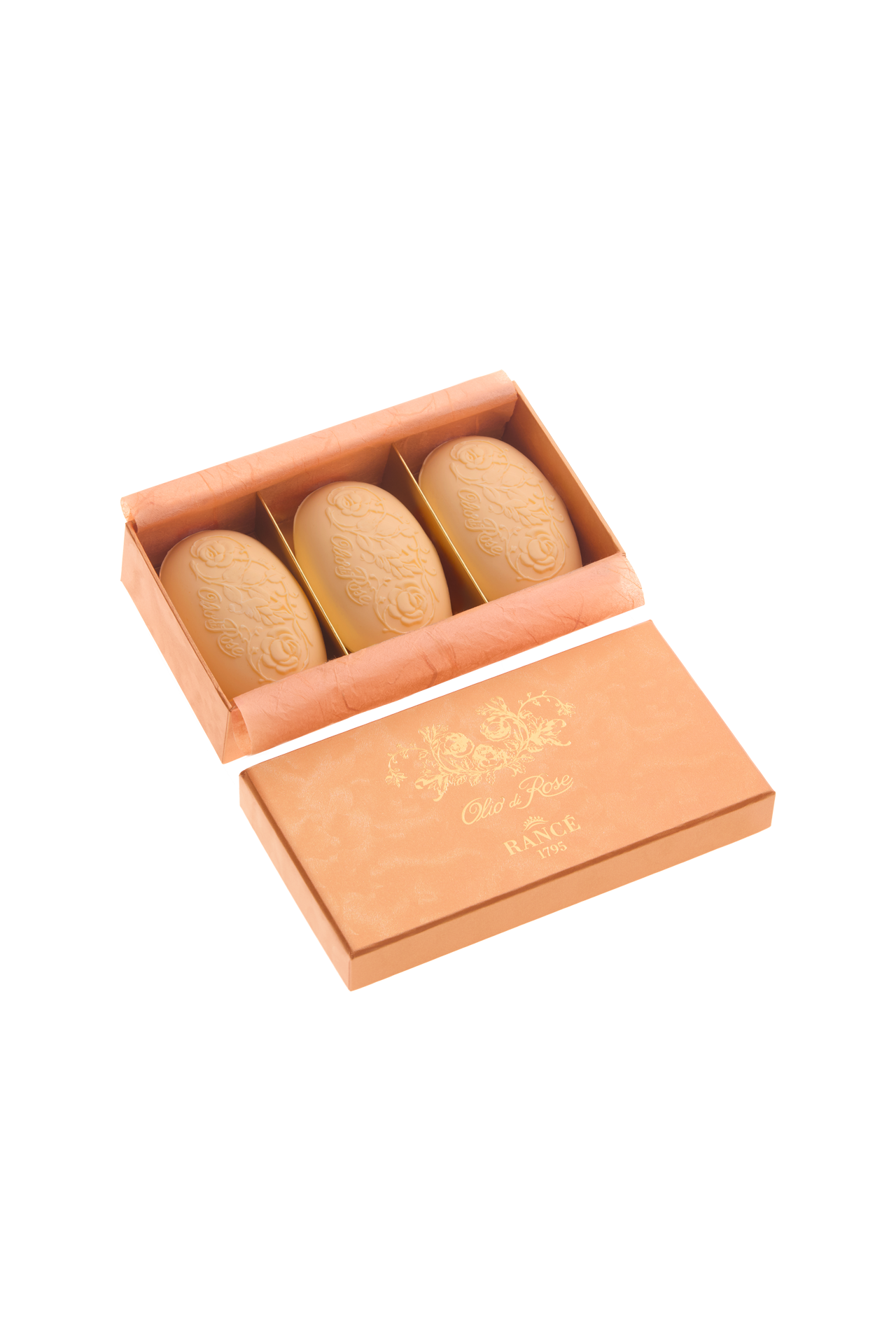 Rancé Olio di Rose 3x100g Duftseife Rosenduft 3er-Set