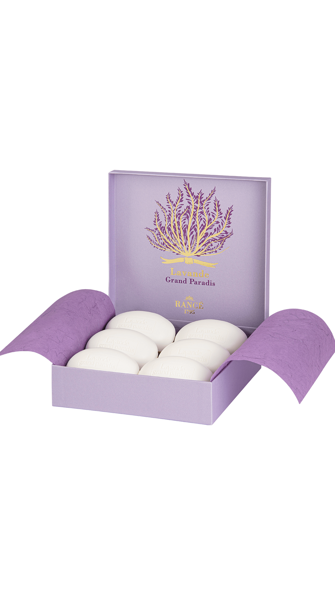 Rancé Lavande Grand Paradis Parfumseife 6x220 g