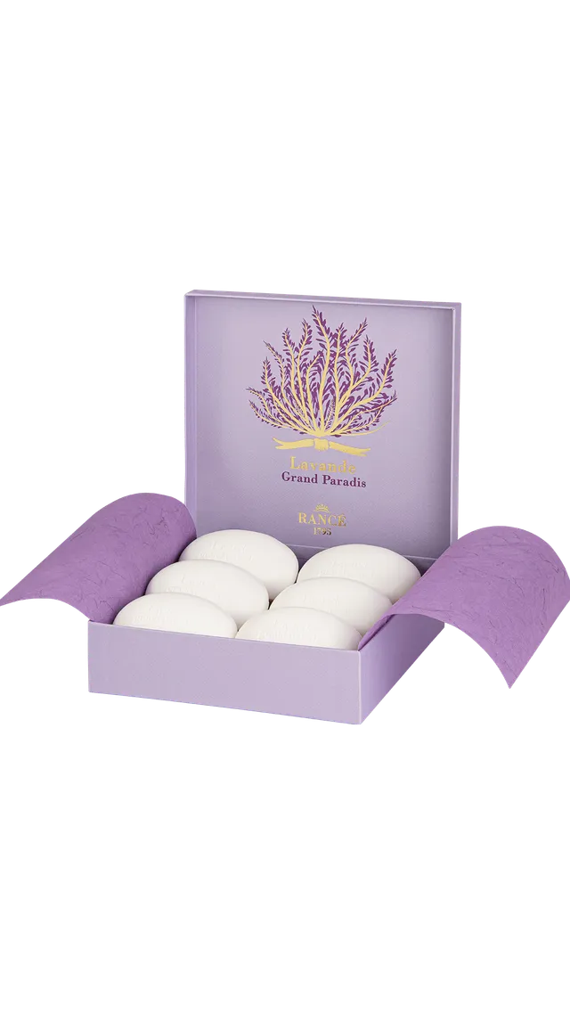 Rancé Lavande Grand Paradis Parfumseife 6x220 g