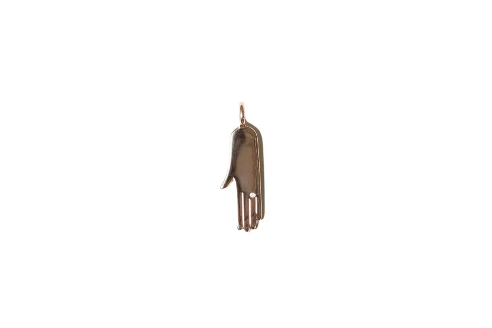 Veronique Gabai Hand Charm Anhänger Gold vergoldet