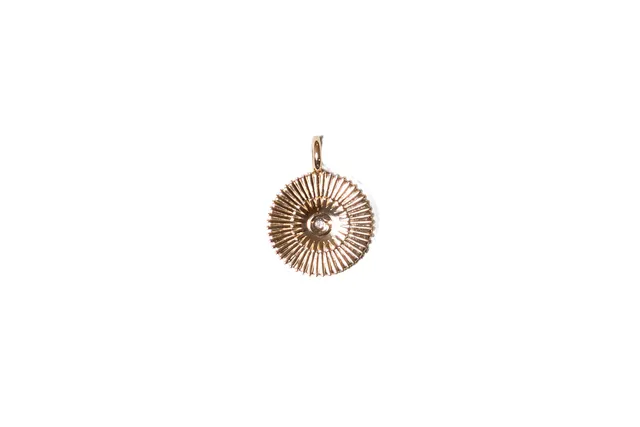 Veronique Gabai Jewelry Sun Charm Anhänger Gold
