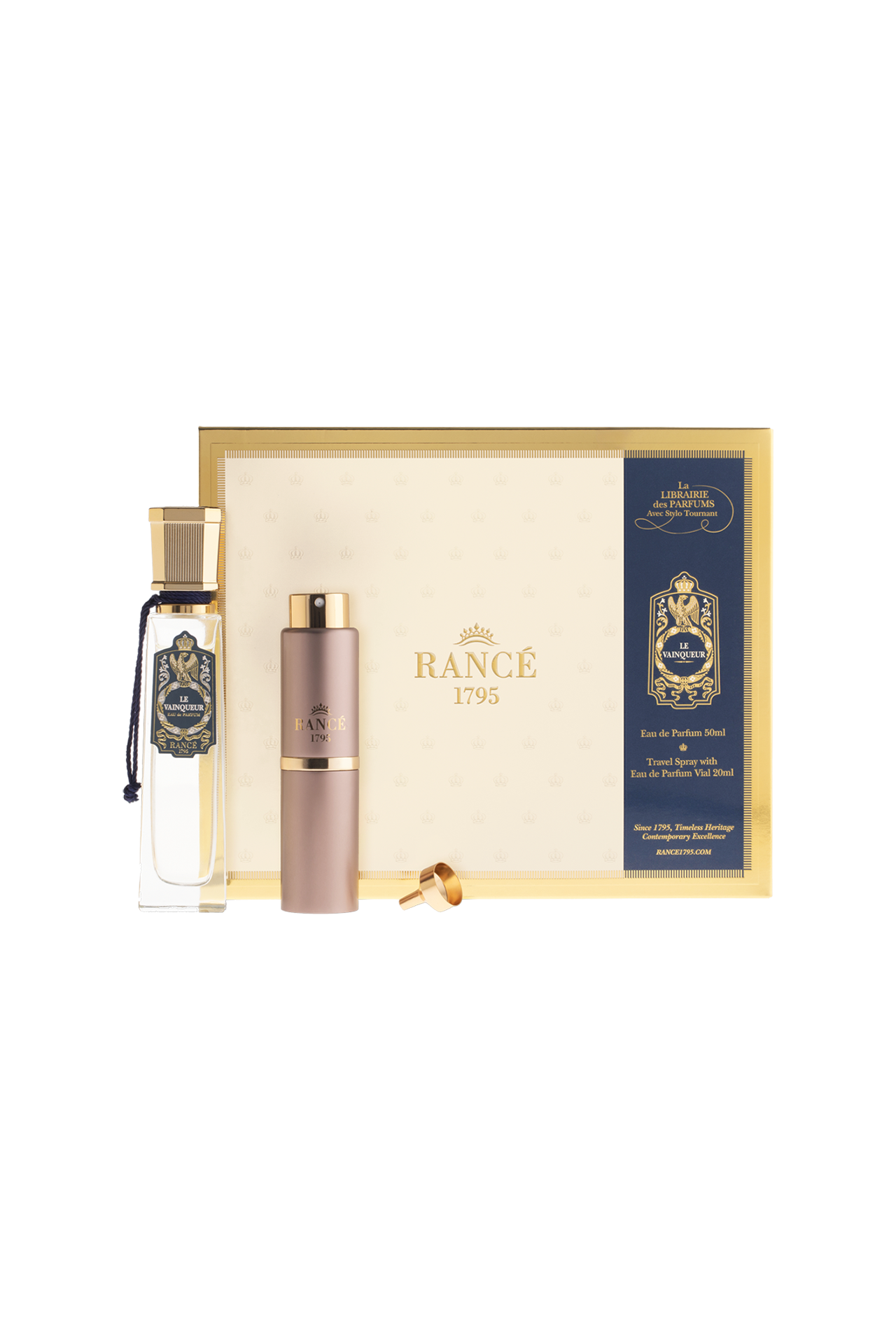 Rancé Le Vainqueur Eau de Parfum 50 ml + Travel Spray 20 ml Set