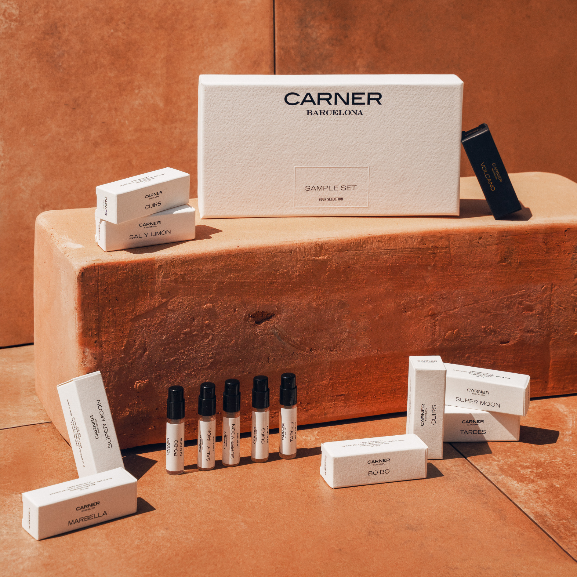 Carner Barcelona Discovery-Set Parfumprobe 5 x 1,7 ml Unisex