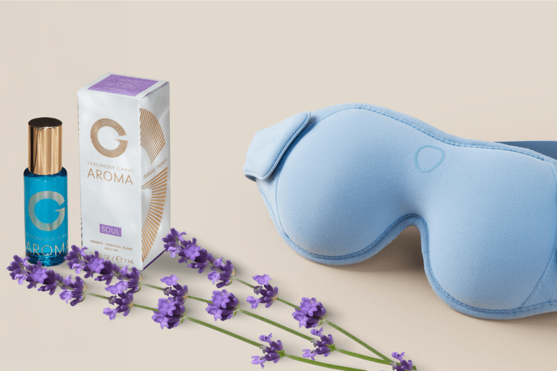 Veronique Gabai Aroma x SOMO Sleep Therapy Set Lavendel