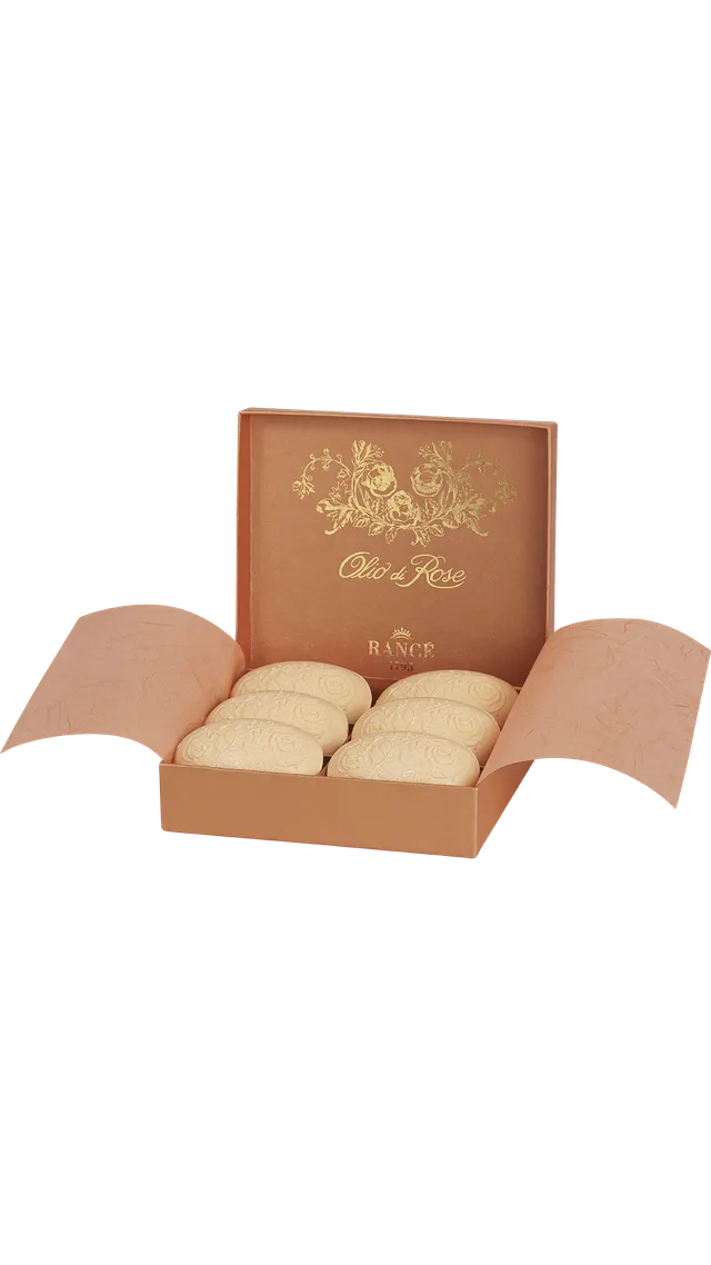 Rancé Olio di Rose Parfümseife 6 x 100 g Rose