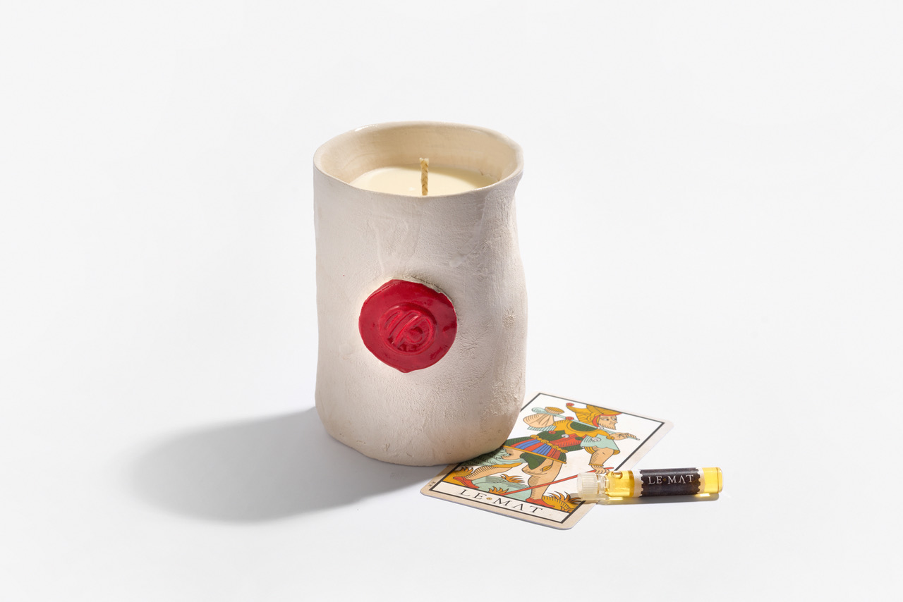 Mendittorosa Home Spirits Le Mat Duftkerze Glas Holzig