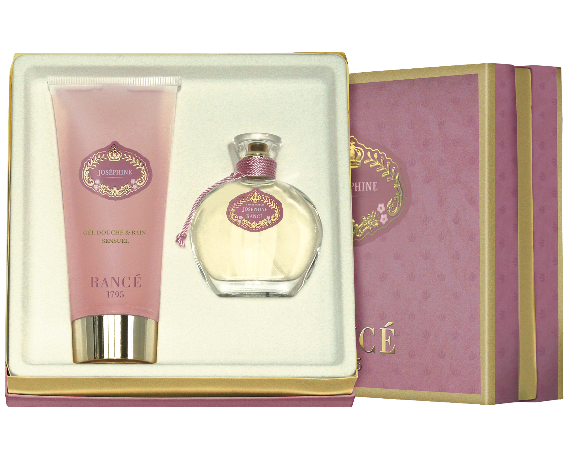 Rancé Joséphine Coffret Parfum 50 ml + Duschgel 200 ml Rose