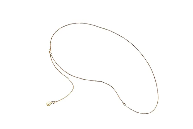 Veronique Gabai Thread Chain Halskette Gold 18K vergoldet