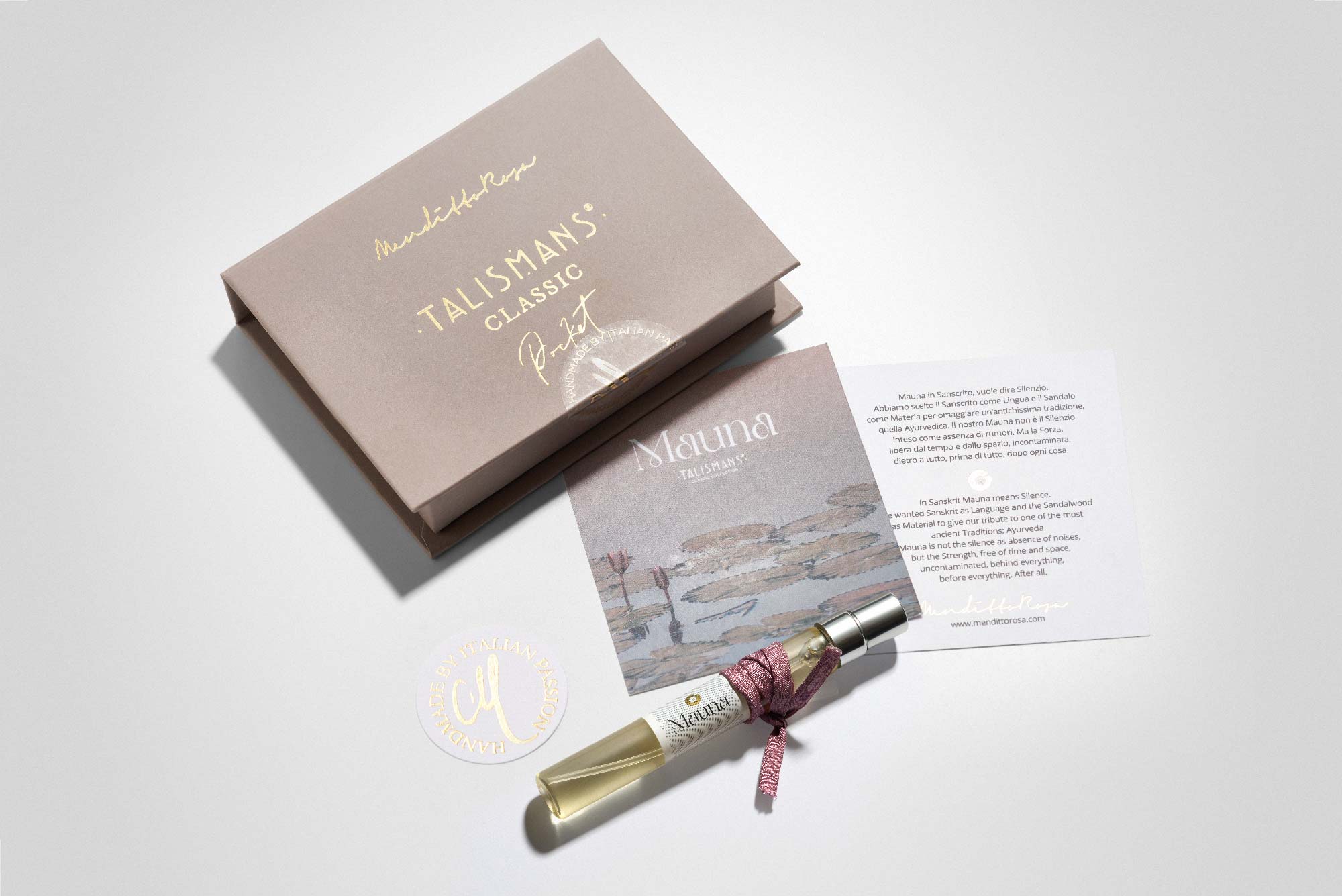 Mendittorosa Mauna Pocket Talisman Parfum Travel Unisex