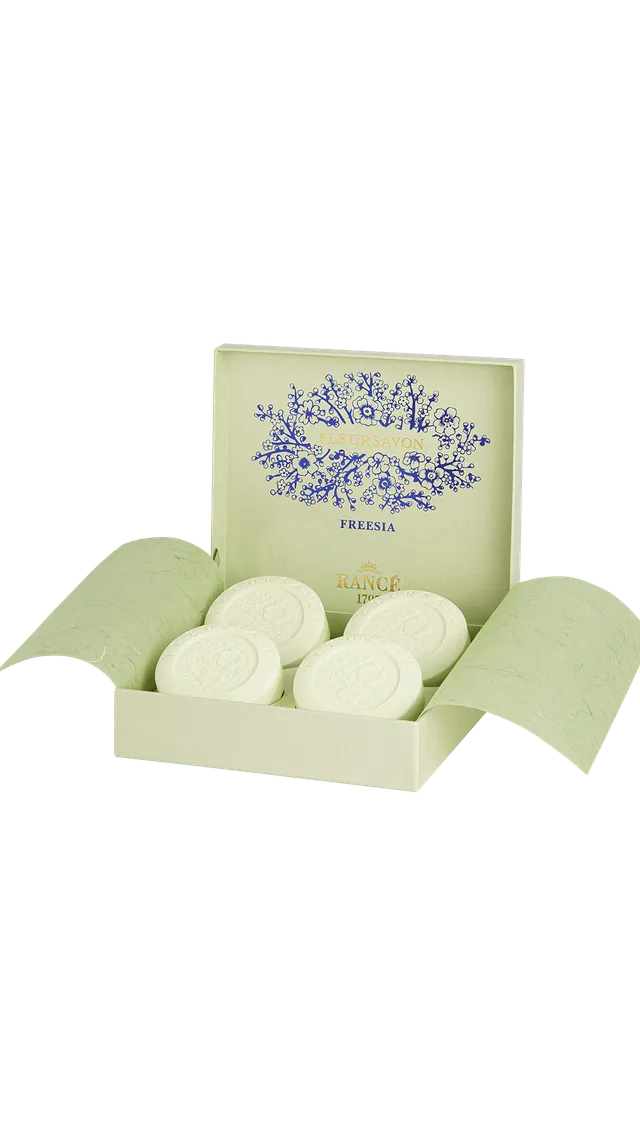 Rancé Fleursavon Freesia Duftseife 4x100g Fougère