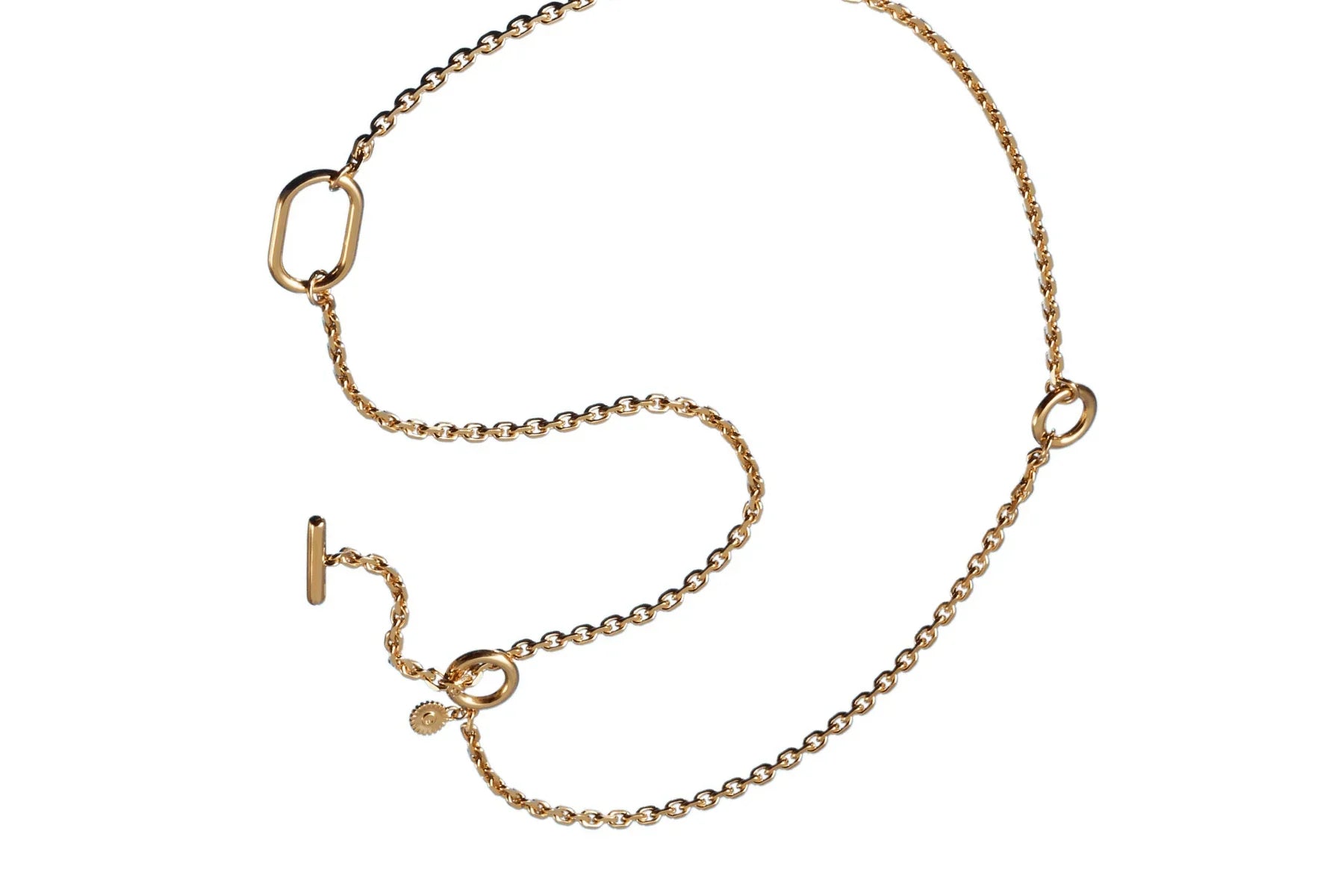 Veronique Gabai Link Chain Halskette Gold 18K vergoldet